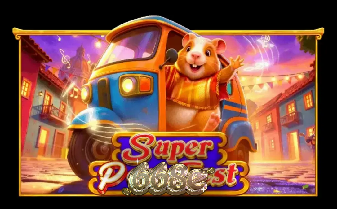 Cena vibrante do jogo Super Peru Fest com elementos culturais peruanos